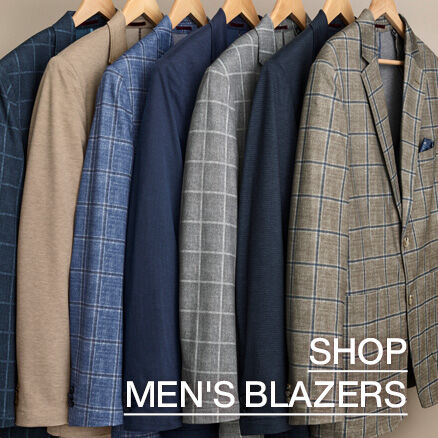 Flatlay of Men's Blazers.